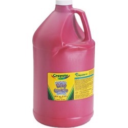 Washable Paint, Red, 1 Gal