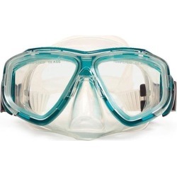 5.5' Green and Clear Newport Mask Swimming Pool Accessory for Teens