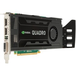 HP Quadro K4000 C2J94AT 3GB 192-bit GDDR5 PCI Express 2.0 x16 Plug-in Card Graph Smart Buy