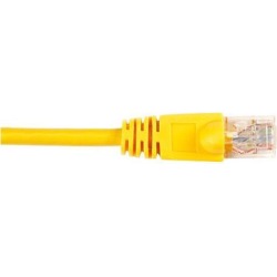 Black Box CAT6PC-003-YL Black Box CAT6 Value Line Patch Cable, Stranded, Yellow, 3-ft. (0.9-m) - Category 6 for Network Device - Patch Cable - 3 ft.