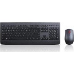 Lenovo 4X30H56796 Professional Combo - Keyboard And Mouse Set - Wireless - 2.4 Ghz - English - Us - For 330-20, 330S-14, 510-15, Legion T730-28.