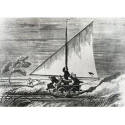 Posterazzi SAL995103244 Sailing Over the Western Plains Artist Unknown Poster Print - 18 x 24 in.