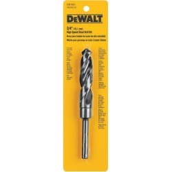 B & D DEWALT POWER TOOLS 3/4' Black Oxide Reduced Shank Drill Bit