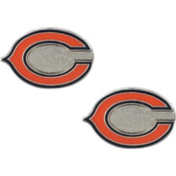 Chicago Bears Post Stud Logo Earring Set Charm Gift