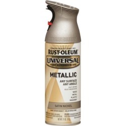 RUST-OLEUM 249130 Spray Paint, Satin Nickle, Gloss,11 oz.