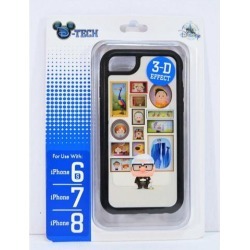 Disney Pixar Up Carl & Ellie 3-D Effect Apple Iphone 6S/7/8 Cellphone Case NEW