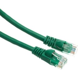 Offex Cat6 Ethernet Patch Cable, Snagless/Molded Boot, 50 foot - Green
