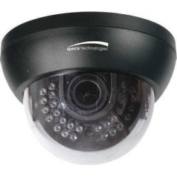 SPECO TECHNOLOGIES HT649K Camera, IR Dome,1000 Line Resolution, Blk