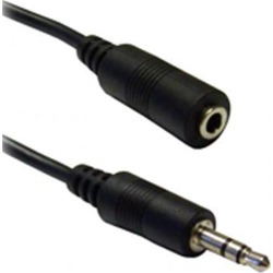 Cable Wholesale 3.5mm Stereo Extension Cable, 3.5mm Male to 3.5mm Female, 6 foot