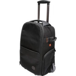 Vivitar Series 1 Trolley DSLR Camera Backpack Case with Wheels (Black)