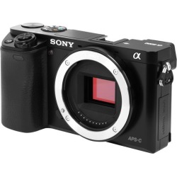 SONY Alpha a6000 ILCE-6000/B Black Mirrorless Camera - Body Only