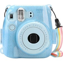 For Fujifilm Instax Mini 8 Mini 8+ Mini 9 Camera Case Crystal Hard PVC Cover - B