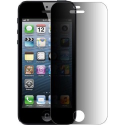 Amzer Privacy Protector Shield Anti Scratch Anti Fingerprint Screen Guard Protector for Apple iPhone 5/ 5S (Fits All Carriers) - Privacy