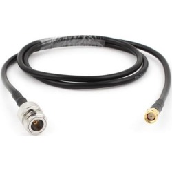 Unique Bargains N Type Female to RP-SMA Male F/M RG58 Connector Antenna Coaxial Cable Cord