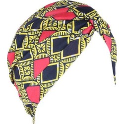 African Cotton Turban Hat Hair Wrap Headband Hair Loss Sleep Cap Women