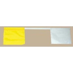 Olympia Sports TR401M Officials Flag - Yellow-White