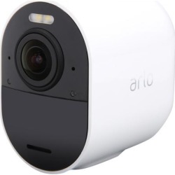 Arlo Ultra 4K UHD Wire-Free Add-On Camera System, Indoor/Outdoor Security Cameras with Color Night Vision, 180° View, 2-Way Audio, Spotlight & Siren,