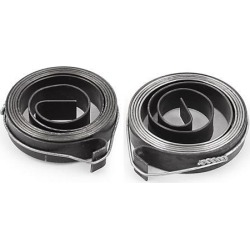 2pcs 8mm Width Metal Drill Press Quill Feed Return Coil Spindle Spring Assembly