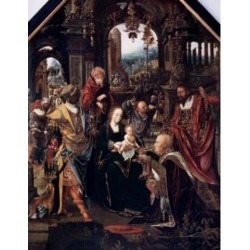Posterazzi SAL9003464 The Worship of the Kings 15th Century Poster Print - 18 x 24 in.