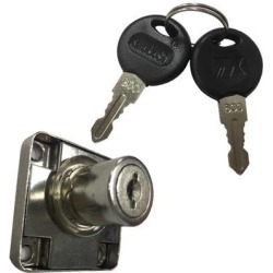 Cam Lock Desk Drawer Lock with 2 Keys for Cupboard Mailbox File Cabinet B