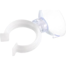 Aquarium Suction Cup Clips Airline Tube Holders Clamps for Fish Tank Clear 19mm 20Pcs