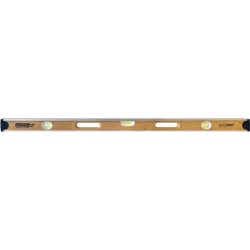 Johnson Level 1601-4800 48' Eco-Tech Bamboo Level with Block Vials