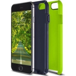 iPhone 6/6S Flux Hybrid Custom Case - Green/Navy
