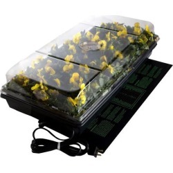 Jump Start, CK64050 Germination Station w/Heat Mat, Tray, 72-Cell Pack, 2' Dome