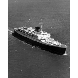 Posterazzi SAL25544319 High Angle View of a Cruise Ship in the Sea Poster Print - 18 x 24 in.