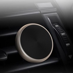 Mini Car Air Vent Mount Holder Bracket Universal Magnetic Cell Phone Support Unique Reusable Magnet Suction Mobile Phone Stand gold