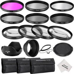 Neewer 67MM CPL UV FLD ND Close-up Lens Filter Kit with other Aceessories