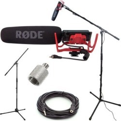 Rode VideoMic Studio Boom Kit - Boom Stand, Adapter, 25' Cable