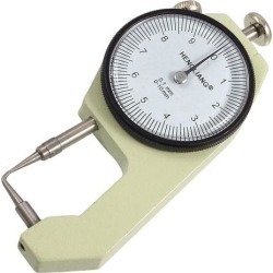 0 to 10mm Round Dial Thickness Gauge Gage Measurement Tool New