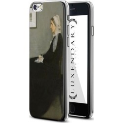 LUXENDARY WHISTLER'S MOTHER PAINTING DESIGN DESIGN CHROME SERIES CASE FOR IPHONE 6/6S PLUS