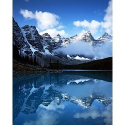 Valley of Ten Peaks, Lake Moraine, Banff National Park, Alberta, Canada Print by Charles Gurche
