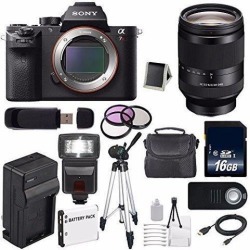 Sony Alpha a7R II Mirrorless Digital Camera (International Model ) + Sony FE 24-240mm f/3.5-6.3 OSS Lens + 72mm 3 Piece Filter Kit 6AVE Bundle 61