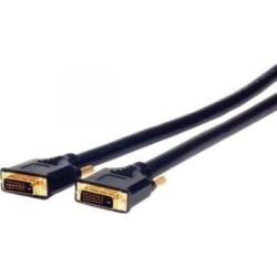 Comprehensive DVI-DVI-6ST Comprehensive Standard DVI-DVI-6ST DVI Video Cable - DVI - 6 ft - 1 x DVI-D (Dual-Link) Male Digital Video - 1 x DVI-D.