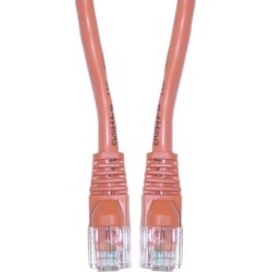 CableWholesale 10X8-03125 Cat6 Orange Ethernet Patch Cable Snagless Molded Boot 25 foot