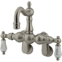 Kingston Brass CC1085T8 Wall Mount Clawfoot Tub Filler
