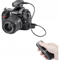 Neewer DSLR Camera Shutter Release 320ft/100m Wireless Remote Control 2.4G 16CH Transmitter Receiver for Canon