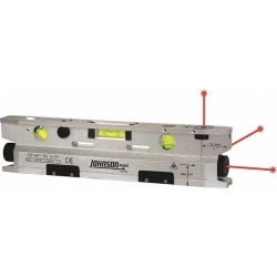 Johnson Level & Tool 40-6184 Three-Beam Magnetic Torpedo Laser Level