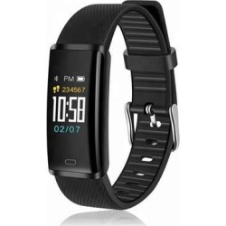 Activity Tracker SmartWatch w/ Heart Rate + Blood Pressure + Blood Oxygen + Sedentary Reminder + Pedometer + Calorie Counter