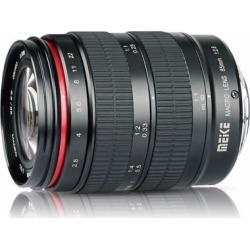 Meike 85mm F/2.8 Manual Focus Aspherical Medium Telephoto Full Frame Prime Macro Lens with Portrait Capability for Nikon F Mount Digital DSLR Cameras