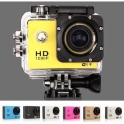 Original SJCAM SJ5000 WiFi 2.0' 14MP 1080P 60FPS HD Digital Video Sport Action Camera Camcorder Car DVR Kamera DV 30M Waterproof Many Colors-(Black)