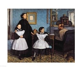 Posterazzi BALXIR16122LARGE The Bellelli Family Poster Print by Edgar Degas - 36 x 24 in. - Large