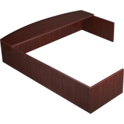 Lorell LLR69701 Essentials Series L-Shaped Reception Counter