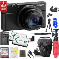 Sony Cyber-shot DSC-RX100 VI Digital Camera + 64GB Dual Battery Accessory Kit