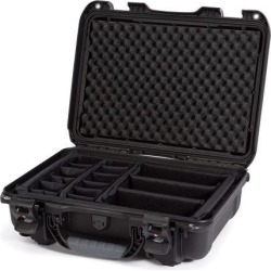 Nanuk 923 Waterproof Hard Case with Padded Dividers - Black