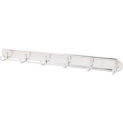 Home Wall Mounted Metal Hooks Hanger Towel Coat Rack with Screws