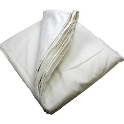 10 x 20 Digital Photography BlueDot Studio White Muslin Backdrop